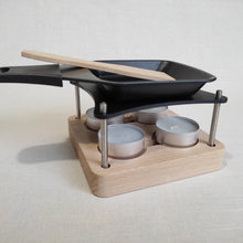 Charger l'image dans la galerie, Appareil à raclette à la bougie avec plaque noire