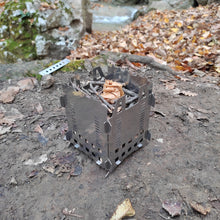 Charger l'image dans la galerie, Réchaud à bois en acier inoxydable – Photo 04