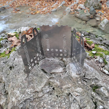 Charger l'image dans la galerie, Réchaud à bois en acier inoxydable – Photo 05