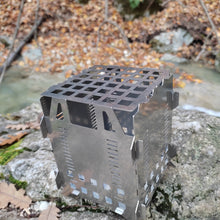 Charger l'image dans la galerie, Grille haute pour réchaud à bois – Photo 02
